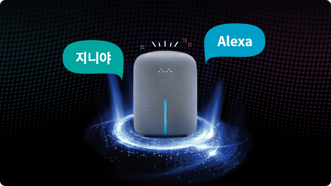 예시. 지니야, 알렉사 발화